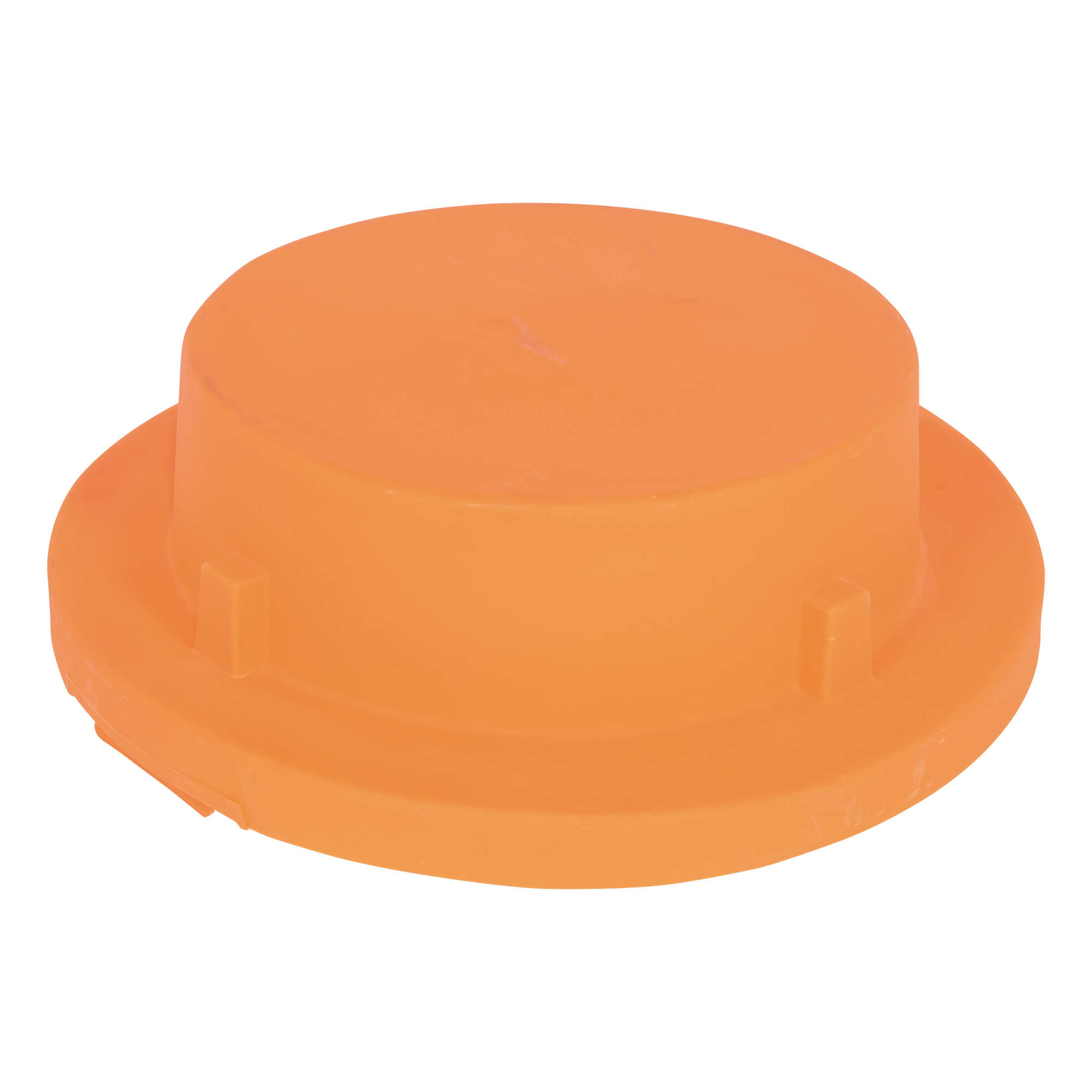 Vestil Drum Containment Cover - 37in. x 37in. x 11.625in., Low Density Polyethylene, Orange, Model# SCC-65-CVR-OR